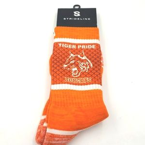 STRIDELINE Strapped Fit Sweat Wicking Sports Socks